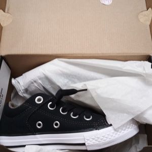 Toddler Black Converse - Brand New